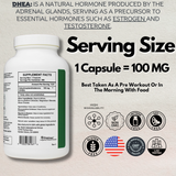 DHEA 100 MG - 300 Day Supply