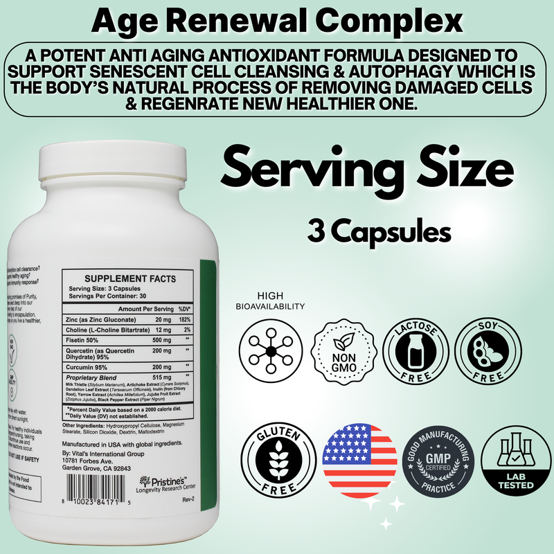 Age Renewal Complex - 1 Month Supply