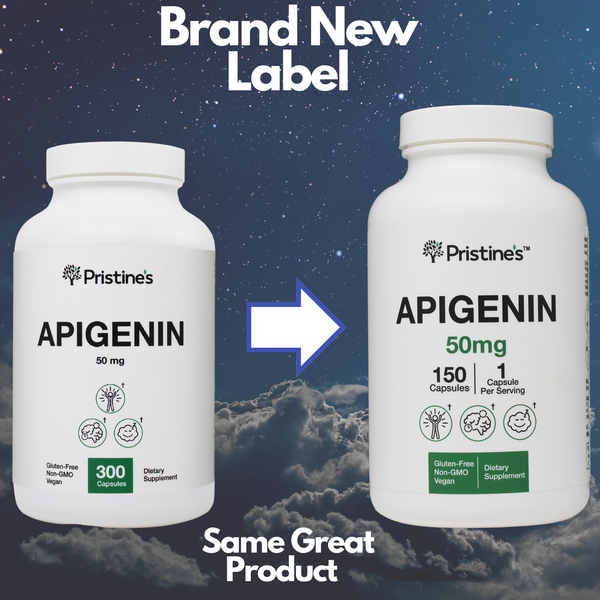 Apigenin 50 MG - 150 Day Supply