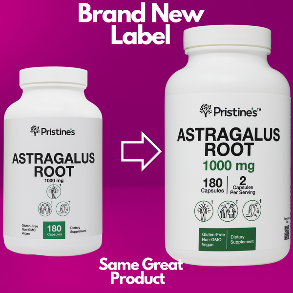 Astragalus Root - 3 Month Supply