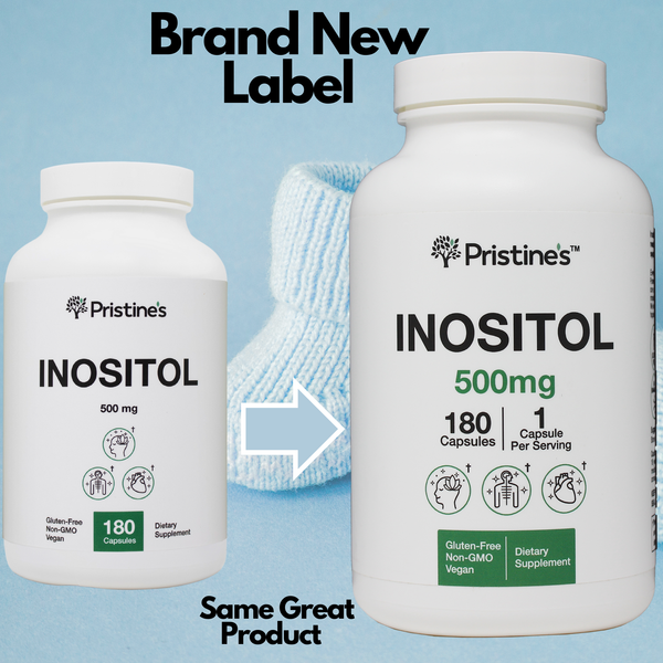 Inositol 500 MG - 180 Day Supply