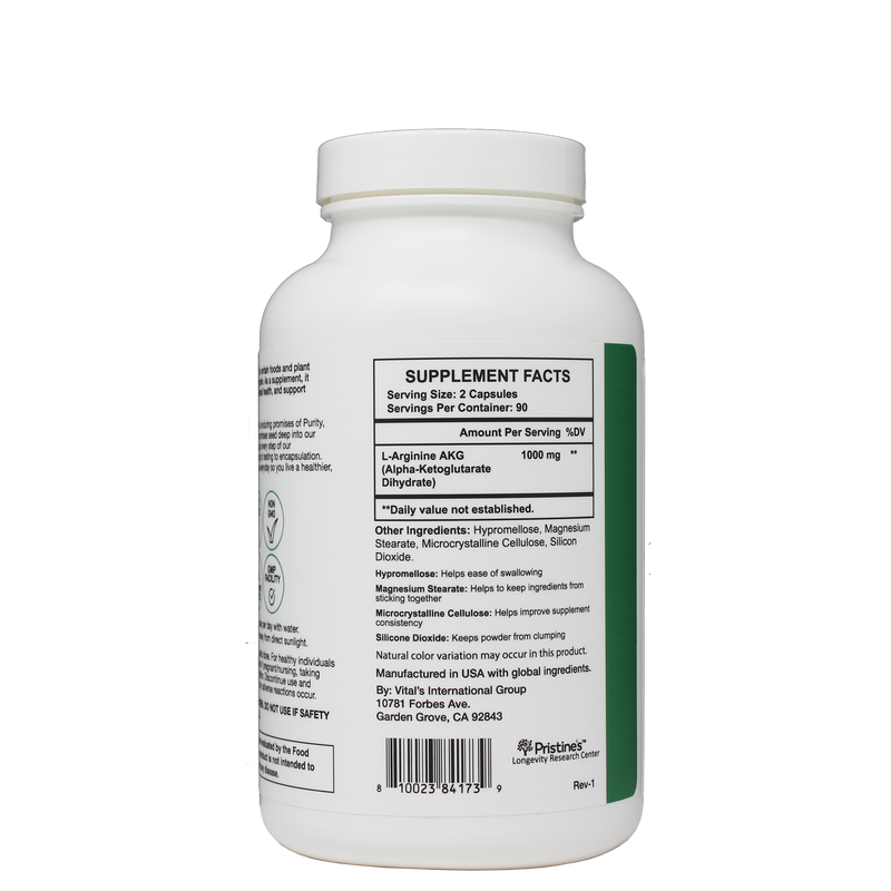 L-Arginine 1000 MG - 90 Day Supply