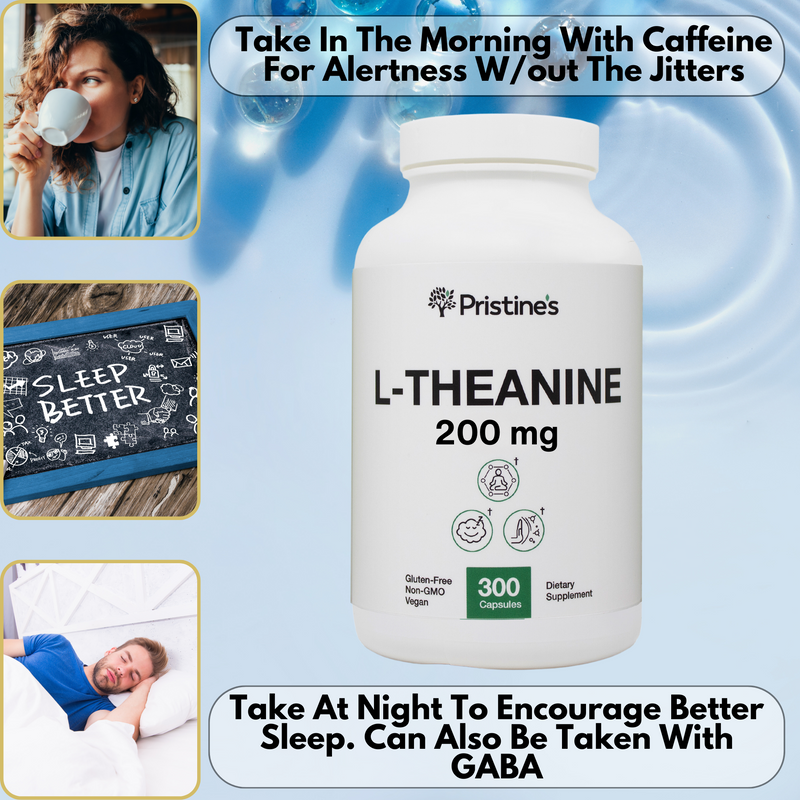 L-Theanine 200 MG - 150 Day Supply