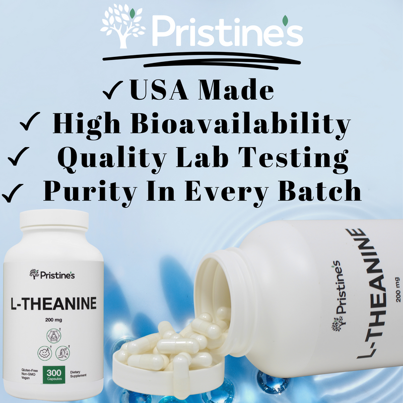 L-Theanine 200 MG - 150 Day Supply