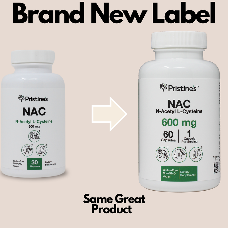 N-Acetyl L-Cysteine (NAC) - 60 Day Supply